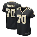 Zennovawear Trevor Penning 70 New Orleans Saints Women Game Jersey - Black