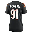 Zennovawear Trey Hendrickson 91 Cincinnati Bengals Women Game Jersey - Black