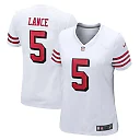 Zennovawear Trey Lance 5 San Francisco 49ers Women Jersey - White