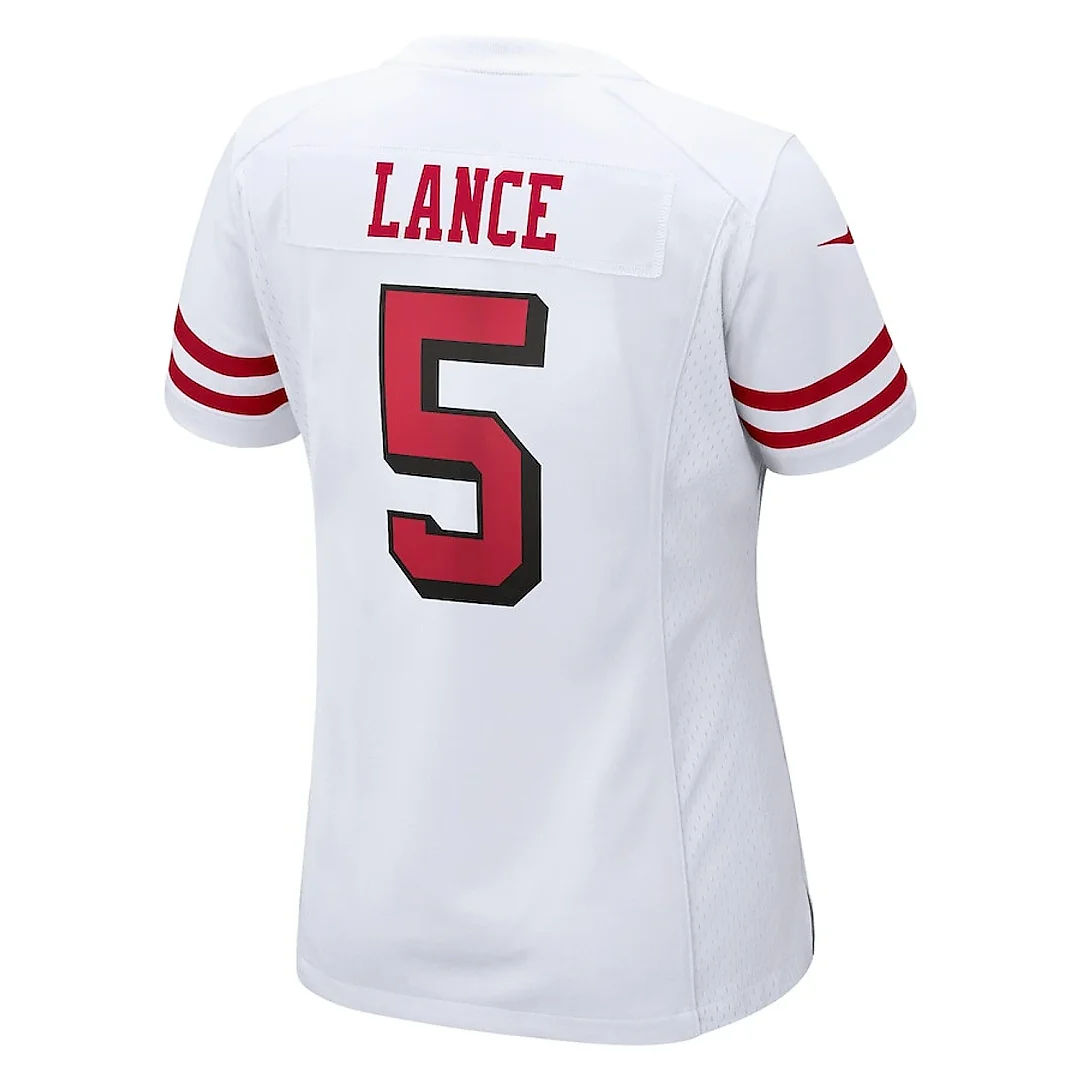 Zennovawear Trey Lance 5 San Francisco 49ers Women Jersey - White