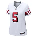 Zennovawear Trey Lance 5 San Francisco 49ers Women Jersey - White