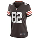 Zennovawear Trinity Benson 82 Cleveland Browns Game Women Jersey - Brown