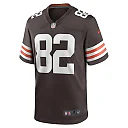 Zennovawear Trinity Benson 82 Cleveland Browns Team Game Jersey - Brown