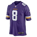 Zennovawear Trishton Jackson 8 Minnesota Vikings Game Men Jersey - Purple