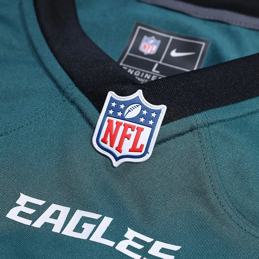 Zennovawear Tristin McCollum 36 Philadelphia Eagles Super Bowl LIX Jersey - Men's - Midnight Green