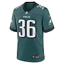 Zennovawear Tristin McCollum 36 Philadelphia Eagles Team Game Men Jersey - Midnight Green