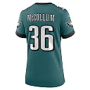 Zennovawear Tristin McCollum 36 Philadelphia Eagles Women's Team Game Jersey - Midnight Green