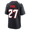Zennovawear Troy Pride 27 Houston Texans Team Game Men Jersey - Navy