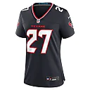 Zennovawear Troy Pride 27 Houston Texans Women Team Game Jersey - Navy