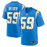 Zennovawear Troy Reeder 59 Los Angeles Chargers Team Game Men Jersey - Powder Blue