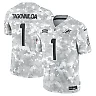 Zennovawear Tua Tagovailoa 1 Miami Dolphins 2024 Salute to Service Limited Men Jersey - Arctic Camo