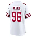 Zennovawear T.Y. McGill 96 San Francisco 49ers NFC Champions Patch Game Men Jersey - White