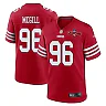 Zennovawear T.Y. McGill 96 San Francisco 49ers NFC Champions Patch Game Men Jersey - Scarlet