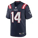 Zennovawear Ty Montgomery 14 New England Patriots Men Game Jersey - Navy