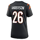 Zennovawear Tycen Anderson 26 Cincinnati Bengals Women Game Jersey - Black