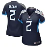Zennovawear Tyjae Spears 2 Tennessee Titans Women's Game Jersey - Navy
