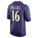 Zennovawear Tylan Wallace 16 Baltimore Ravens Men Game Jersey - Purple