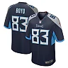 Zennovawear Tyler Boyd 83 Tennessee Titans Game Men Jersey - Navy
