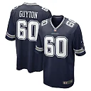 Zennovawear Tyler Guyton 60 Dallas Cowboys 2024 NFL Draft First Round Pick Player Game Jersey - Men