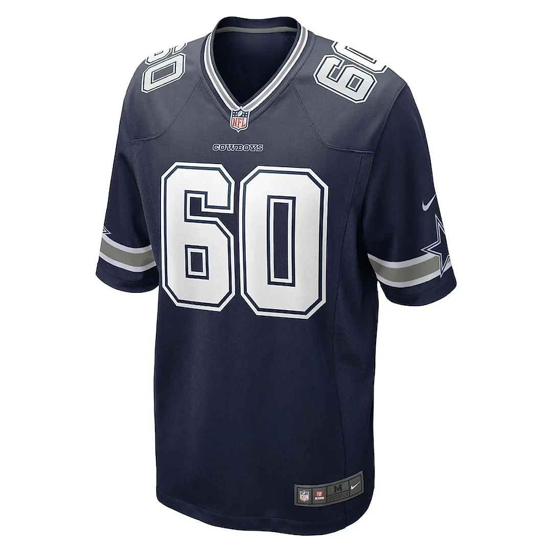 Zennovawear Tyler Guyton 60 Dallas Cowboys 2024 NFL Draft First Round Pick Player Game Jersey - Men