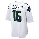 Zennovawear Tyler Lockett 16 Seattle Seahawks Men Game Jersey - White