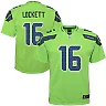 Zennovawear Tyler Lockett 16 Seattle Seahawks YOUTH Game Jersey - Neon Green