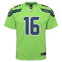 Zennovawear Tyler Lockett 16 Seattle Seahawks YOUTH Game Jersey - Neon Green
