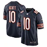 Zennovawear Tyler Scott 10 Chicago Bears Game Men Jersey - Navy