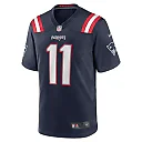 Zennovawear Tyquan Thornton 11 New England Patriots Game Men Jersey - Navy