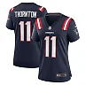 Zennovawear Tyquan Thornton 11 New England Patriots Women Game Jersey - Navy