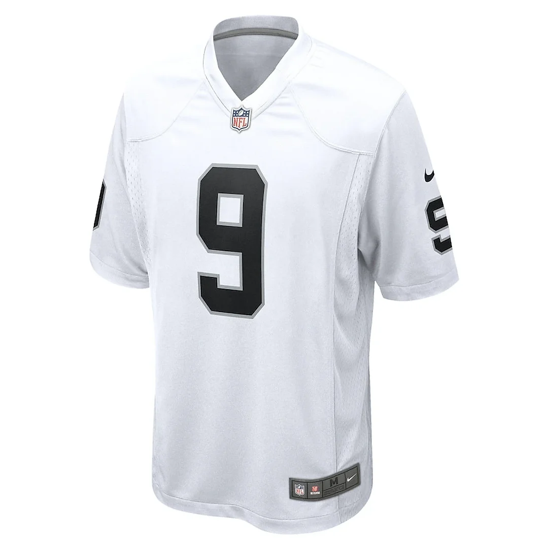 Zennovawear Tyree Wilson 9 Las Vegas Raiders Game Men Jersey - White