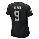Zennovawear Tyree Wilson 9 Las Vegas Raiders Women's Team Game Jersey - Black