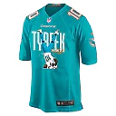 Zennovawear Tyreek Hill 10 Miami Dolphins Celebrating Game Men Jersey - Aqua