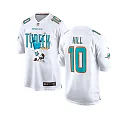 Zennovawear Tyreek Hill 10 Miami Dolphins Celebrating Game YOUTH Jersey - White