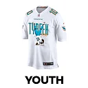 Zennovawear Tyreek Hill 10 Miami Dolphins Celebrating Game YOUTH Jersey - White