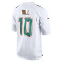 Zennovawear Tyreek Hill 10 Miami Dolphins Fashion Game Men Jersey - White