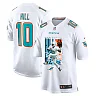Zennovawear Tyreek Hill 10 Miami Dolphins The Cheetah Game Men Jersey - White