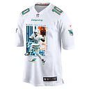 Zennovawear Tyreek Hill 10 Miami Dolphins The Cheetah Game Men Jersey - White