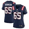 Zennovawear Tyrese Robinson 65 New England Patriots Women's Game Jersey - Navy
