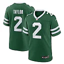 Zennovawear Tyrod Taylor 2 New York Jets Team Game Men Jersey - Legacy Green