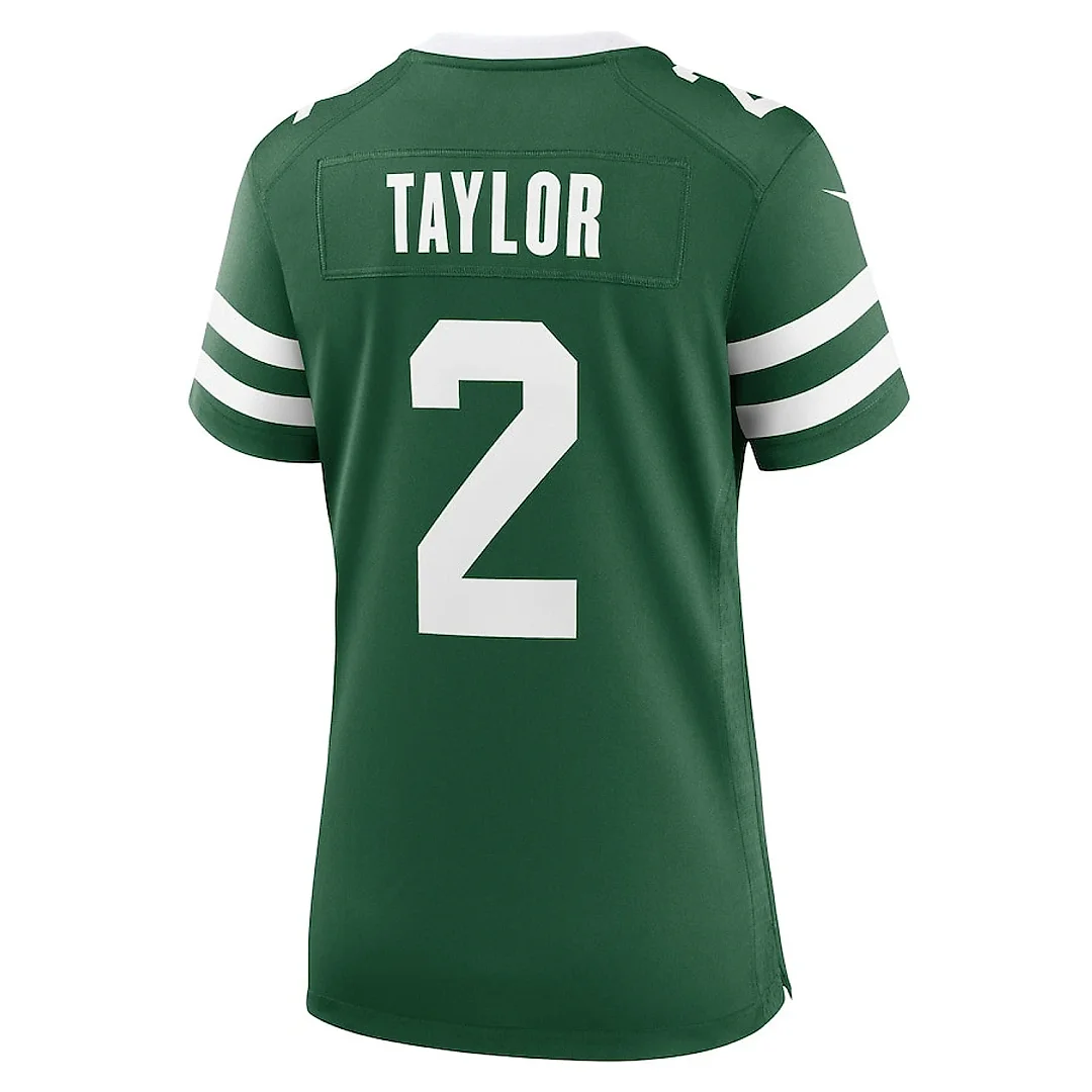 Zennovawear Tyrod Taylor 2 New York Jets Women's Team Game Jersey - Legacy Green