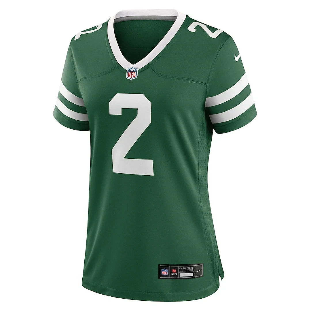 Zennovawear Tyrod Taylor 2 New York Jets Women's Team Game Jersey - Legacy Green