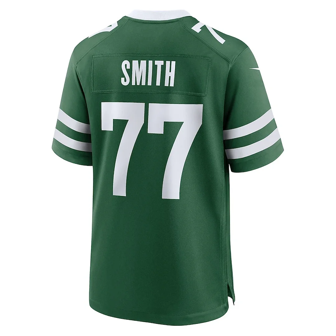 Zennovawear Tyron Smith 77 New York Jets Team Game Men Jersey - Legacy Green