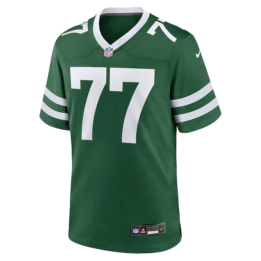 Zennovawear Tyron Smith 77 New York Jets Team Game Men Jersey - Legacy Green
