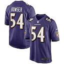 Zennovawear Tyus Bowser 54 Baltimore Ravens Men Game Jersey - Purple