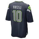Zennovawear Uchenna Nwosu 10 Seattle Seahawks Men Game Jersey - College Navy