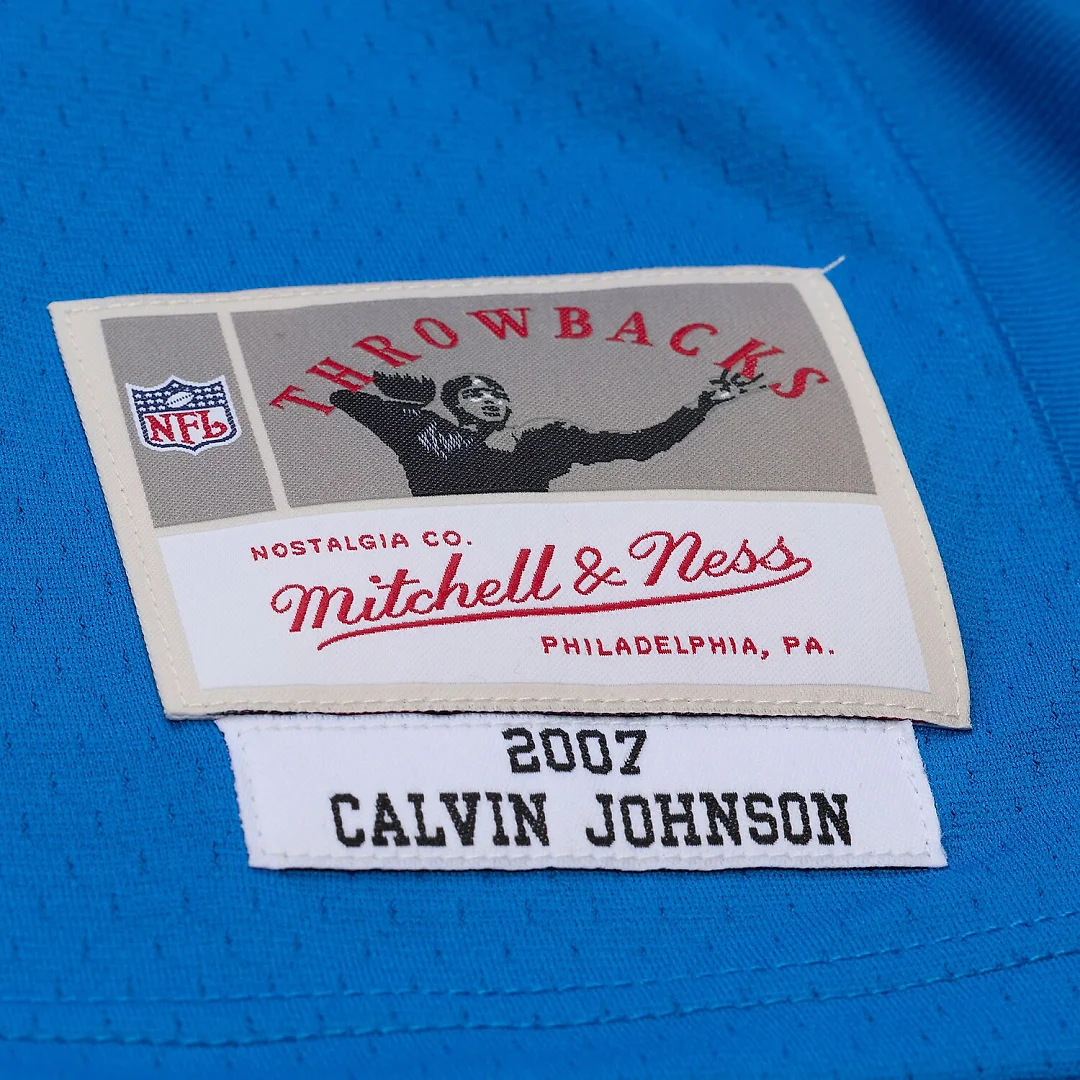 Zennovawear Calvin Johnson Detroit Lions x Golf Wang Unisex 2007 Legacy Fashion Jersey - Blue