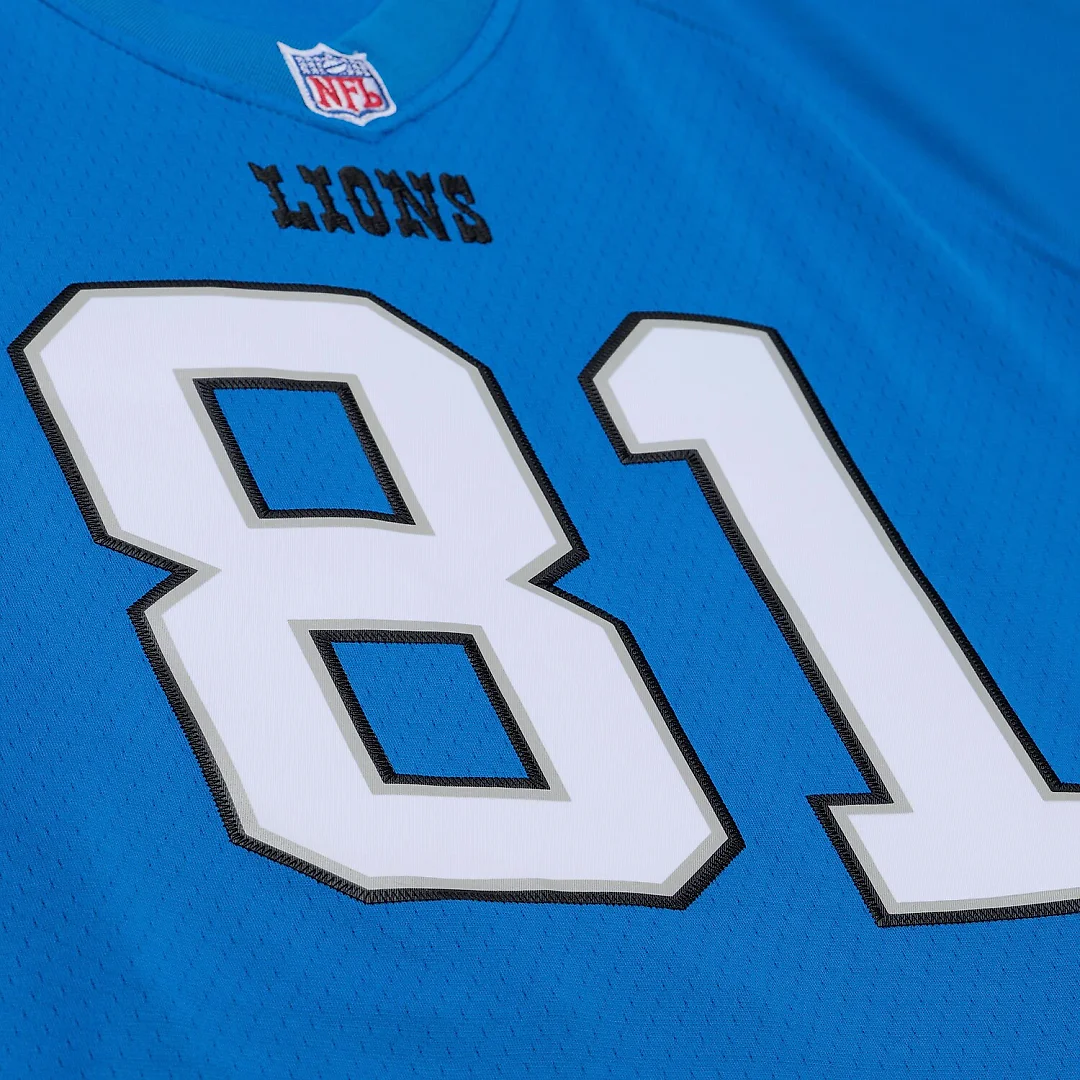 Zennovawear Calvin Johnson Detroit Lions x Golf Wang Unisex 2007 Legacy Fashion Jersey - Blue