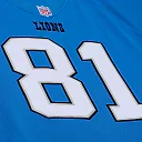 Zennovawear Calvin Johnson Detroit Lions x Golf Wang Unisex 2007 Legacy Fashion Jersey - Blue