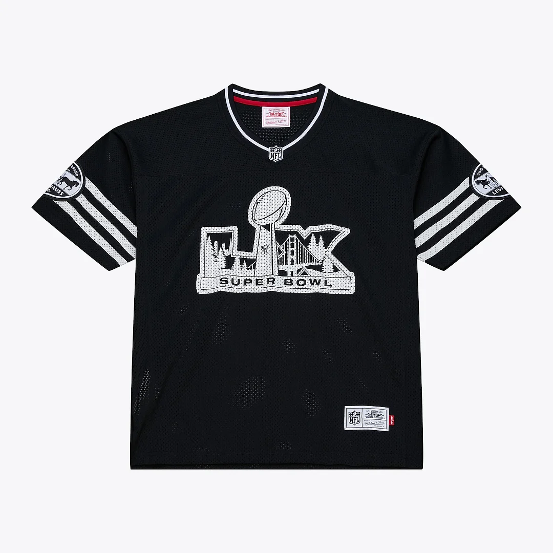 Zennovawear Super Bowl LX x Levi's Unisex Legacy Jersey - Black
